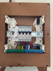 Photo d'un compteur électrique après intervention de G Électricité